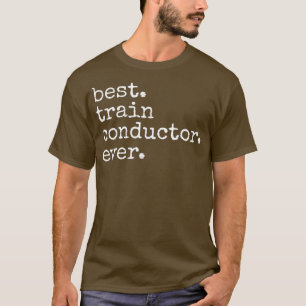 T-shirt Conducteur de train