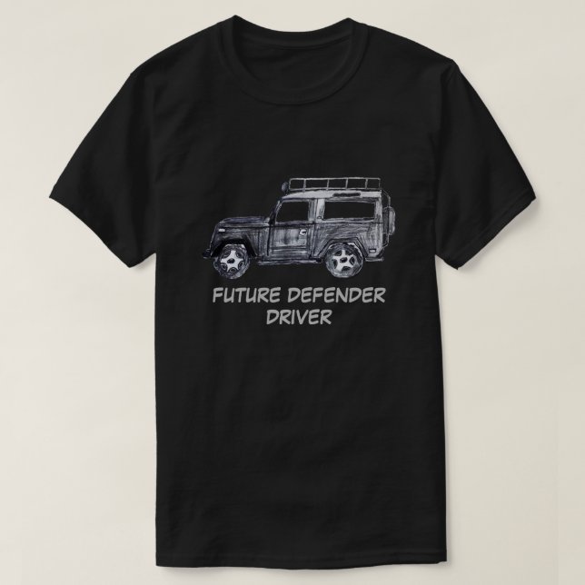 T-SHIRT CONDUCTEUR FUTUR (Design devant)