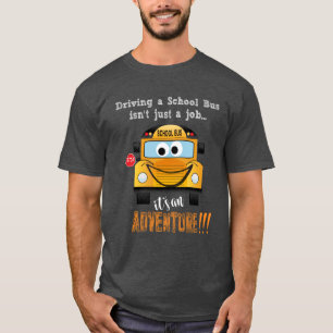 T-shirt Conducteurs de bus scolaires amusants