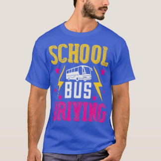 T-shirt Conduite en autobus scolaire
