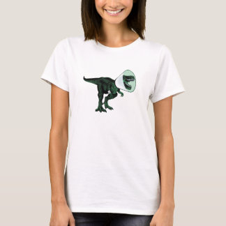 T-shirt Cône de T-Rex d'avant de T des femmes de la honte