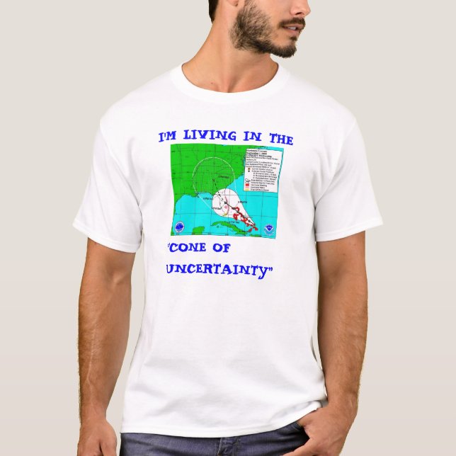T-shirt Cône de version de Se FL d'incertitude (Devant)