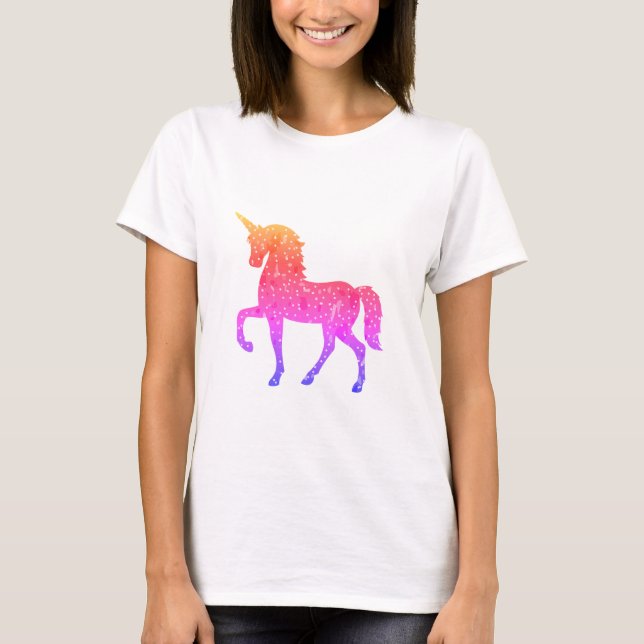 T-shirt Confetti Unicorn (Devant)