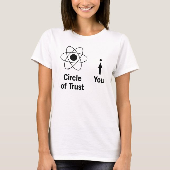 T-shirt Confiance atomique (Devant)