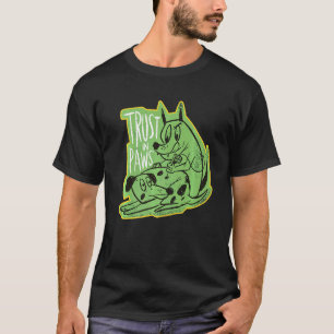 T-shirt Confiance En Paws Chiens De Tatouage Propriétaire 