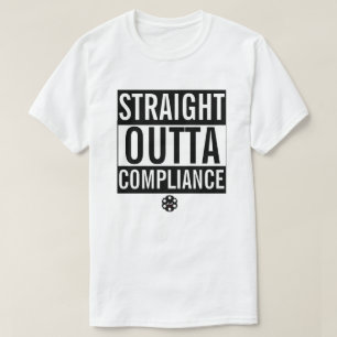 T-SHIRT CONFORMITÉ DROITE D'OUTTA
