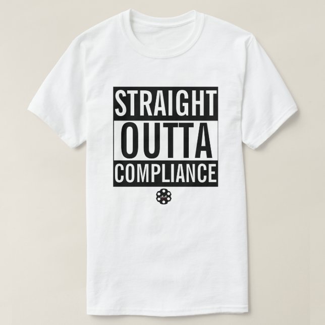 T-SHIRT CONFORMITÉ DROITE D'OUTTA (Design devant)