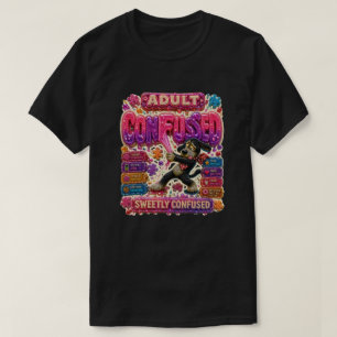 T-Shirt Confus Drôle Sarcastique pour les Sur-anal