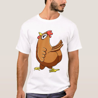 T-shirt Confused Chicken Meme