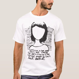 T-shirt Confusion de Division de joie dans son rétro cru H