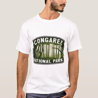 T-shirt Congaree Forêt de feuillus marécageuse de Caroline