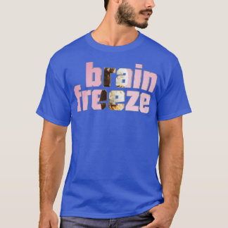 T-shirt congélation du cerveau