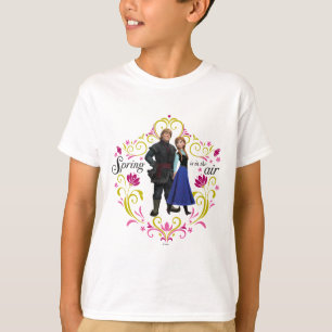 T-shirt congelé  Anna et Kristoff - Printemps