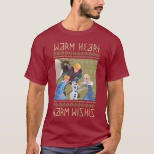 T-shirt congelé  Coeur chaleureux Chaleurs Chaleurs