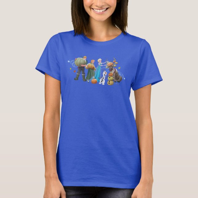 T-shirt congelé| Joyeux Halloween (Devant)