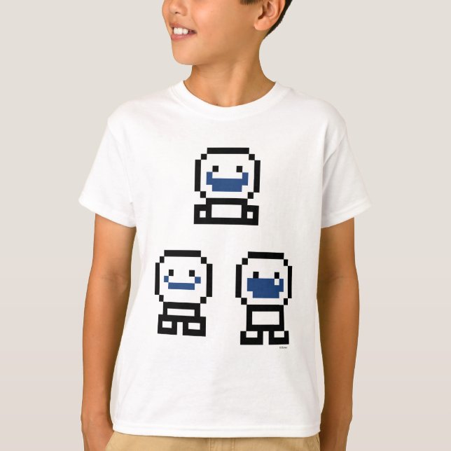 T-shirt congelé| Snowgies 8 bits 3 (Devant)