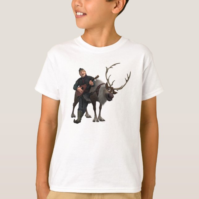 T-shirt congelé| Sven et Kristoff (Devant)