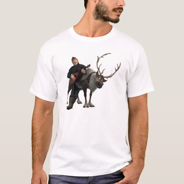 T-shirt Congelé | Sven et Kristoff (Devant)