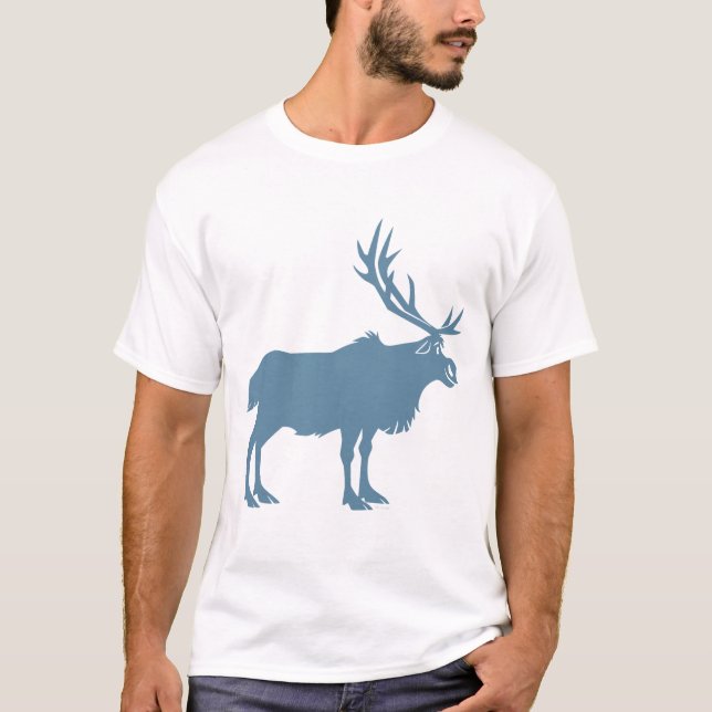 T-shirt congelé| Sven Silhouette (Devant)