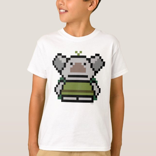 T-shirt congelé| Troll 8 bits (Devant)
