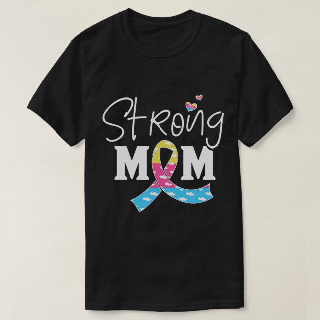 T-shirt Congénitale Diaphragme Hernie Sensibilisation Ch M (Design devant)