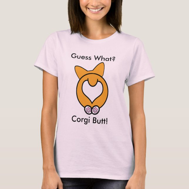T-shirt Conjecture ce qui ? Bout de corgi ! (Devant)