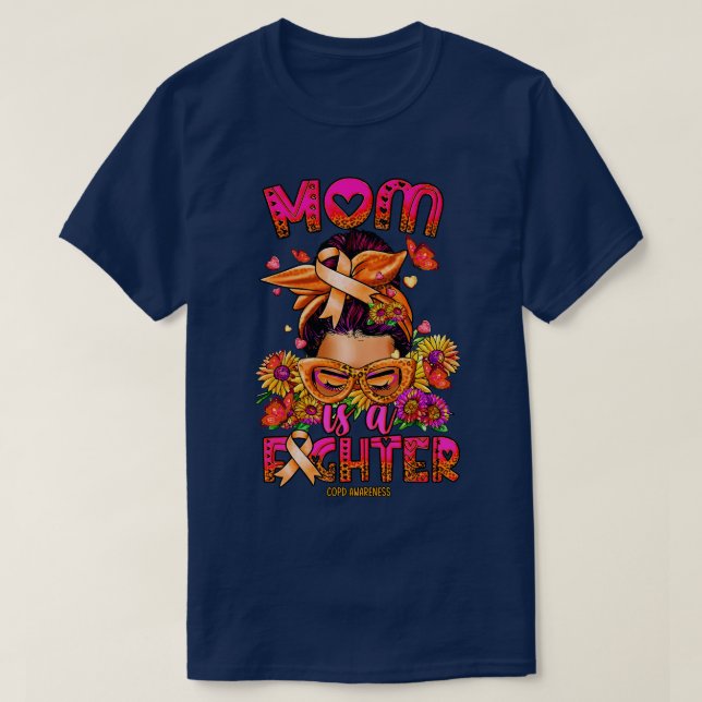 T-shirt Connaissance de la MPOC Maman chasseur désordre (Design devant)