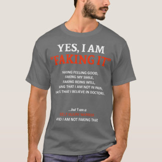 T-shirt Connaissance De L'Auto-Blessure Je Le Fais Dans Ce