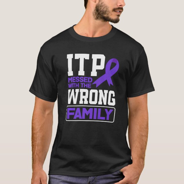 T-shirt Connaissance erronée du système ITP de la famille  (Devant)