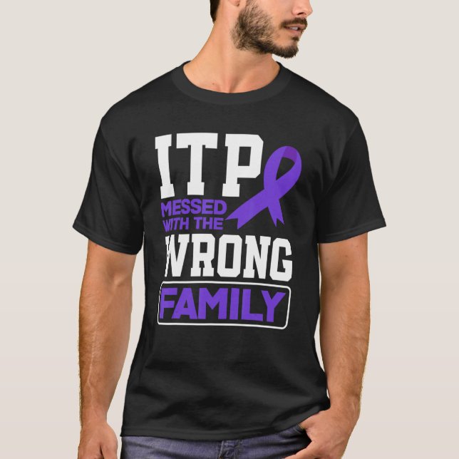 T-shirt Connaissance erronée du système ITP de la famille  (Devant)