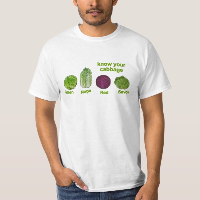 T-shirt Connaissez vos choux (Devant)