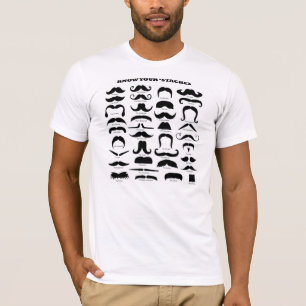 T-shirt Connaissez votre 'Staches