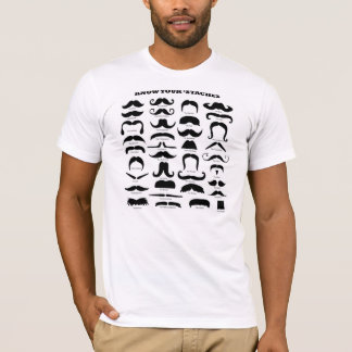 T-shirt Connaissez votre 'Staches