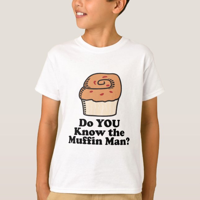 T-shirt connaître le muffin (Devant)