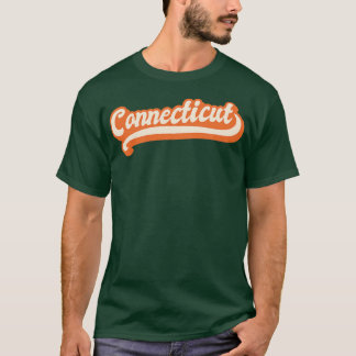 T-shirt Connecticut Retro 1