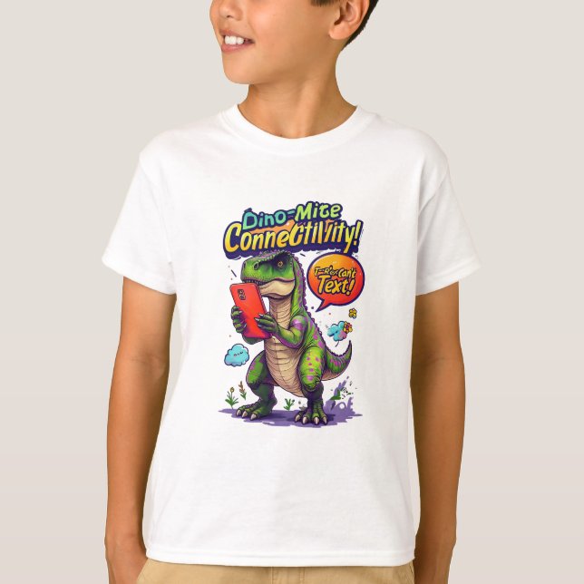 T-shirt Connectivité Dino-Mite (Devant)