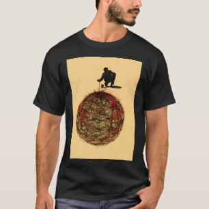 T-shirt Connexion Abstraite