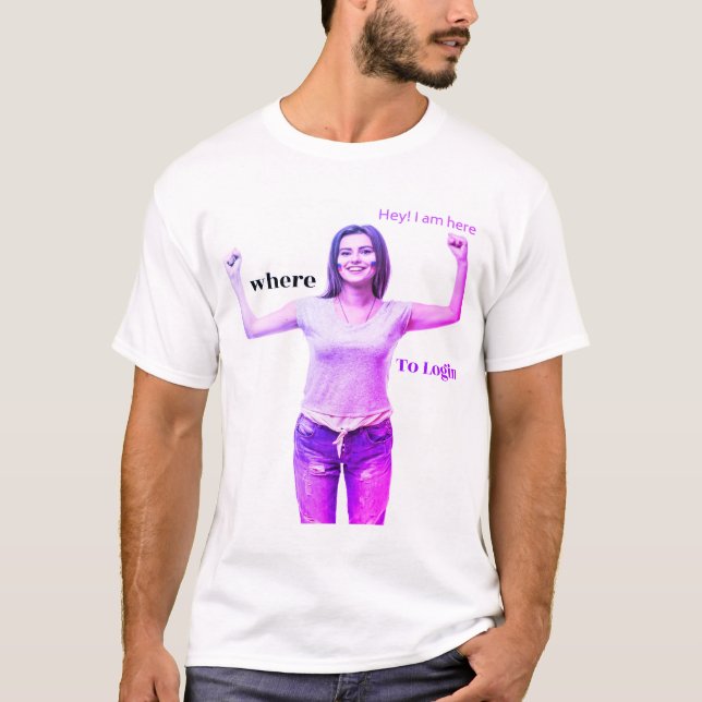T-shirt Connexion au coeur (Devant)