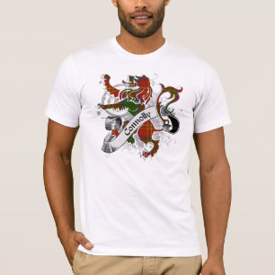T-shirt Connolly Tartan Lion