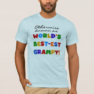 T-shirt Connu par ailleurs comme le meilleur cadeau Grampy