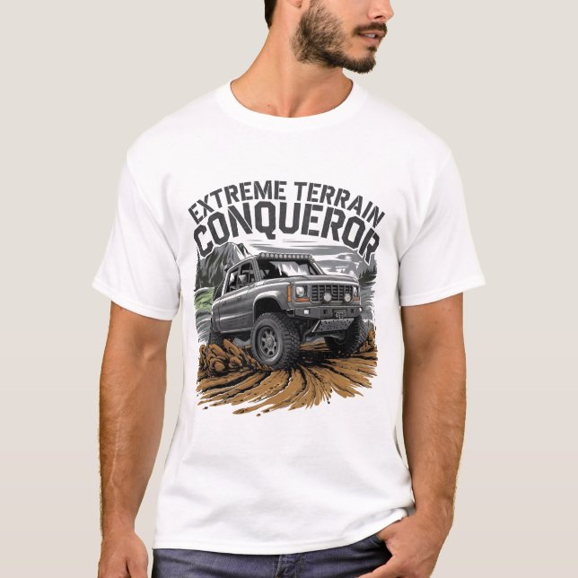 T-shirt Conquérant de terrain extrême (Devant)