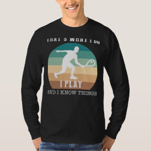 T-shirt Conquérir les pistes avec I Know Things Funny Snow