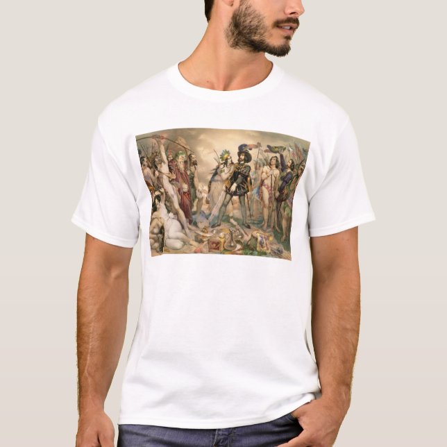 T-shirt Conquête du Mexique (Devant)