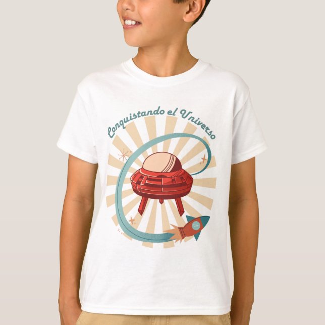 T-SHIRT CONQUISTANDO EL UNIVERSO (Devant)