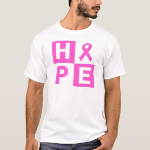 T-shirt Conscience de cancer du sein d'espoir