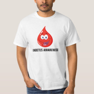 T-shirt Conscience de diabète