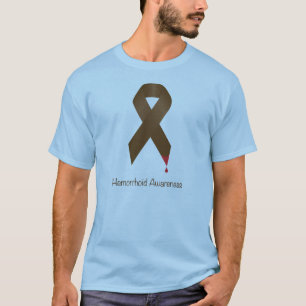 T-shirt Conscience de hémorroïde