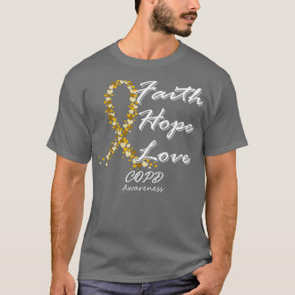 T-shirt Conscience de la MPOC Foi Espoir Amour dans cette