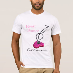 T-shirt Conscience de maladie cardiaque