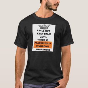 T-shirt Conscience de Prader Willi